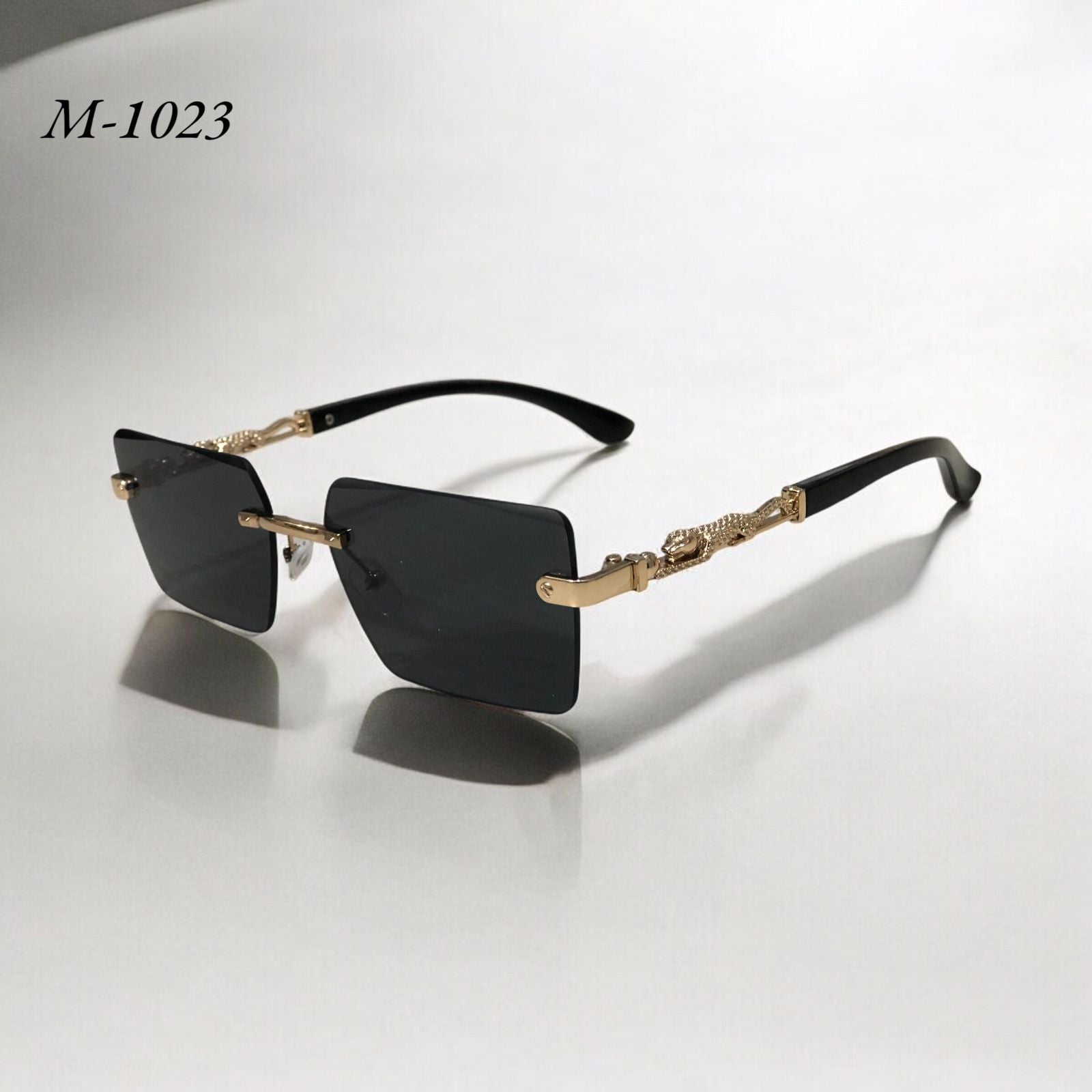 Cartier Vintage Square rimless  sunglasses