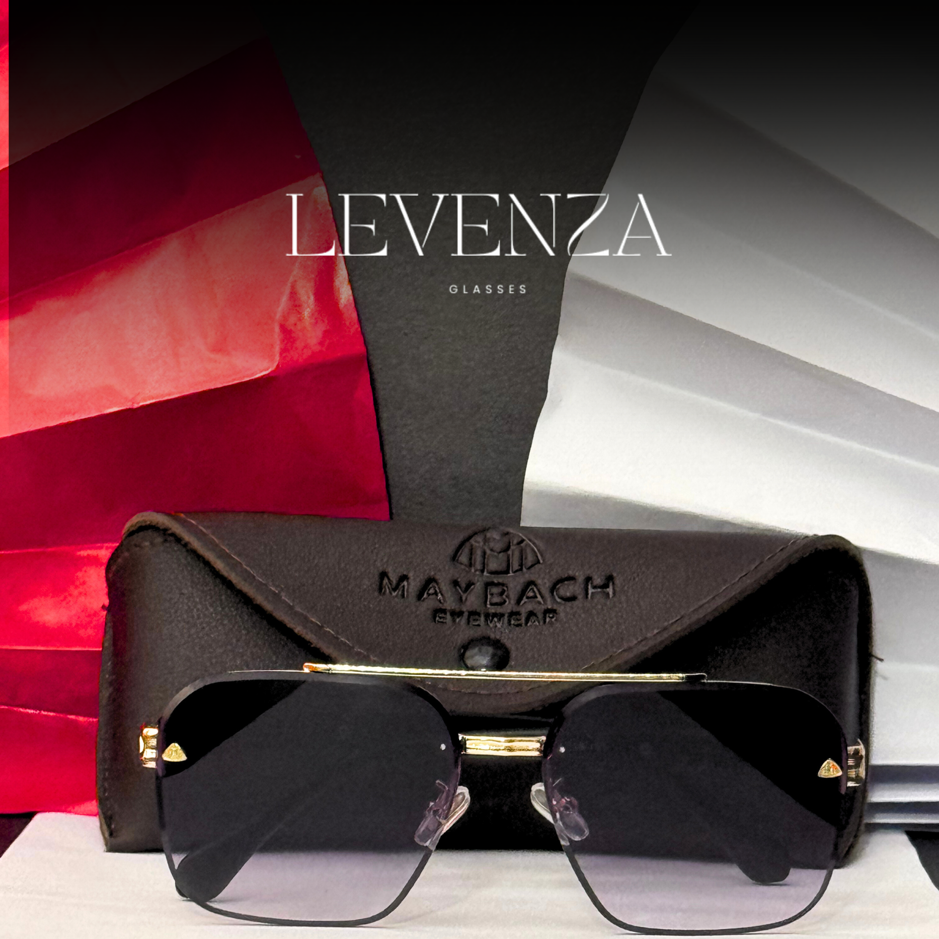 Maybach Frameless Edge  sunglasses